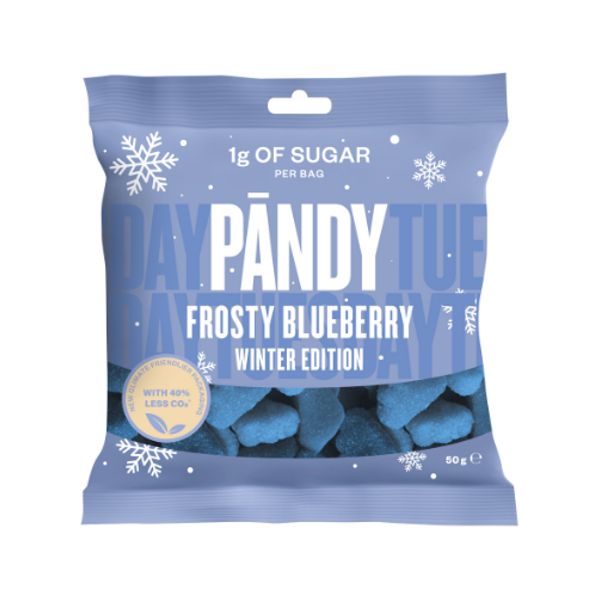 Frosty Blueberry 50g - Sunn snacks
